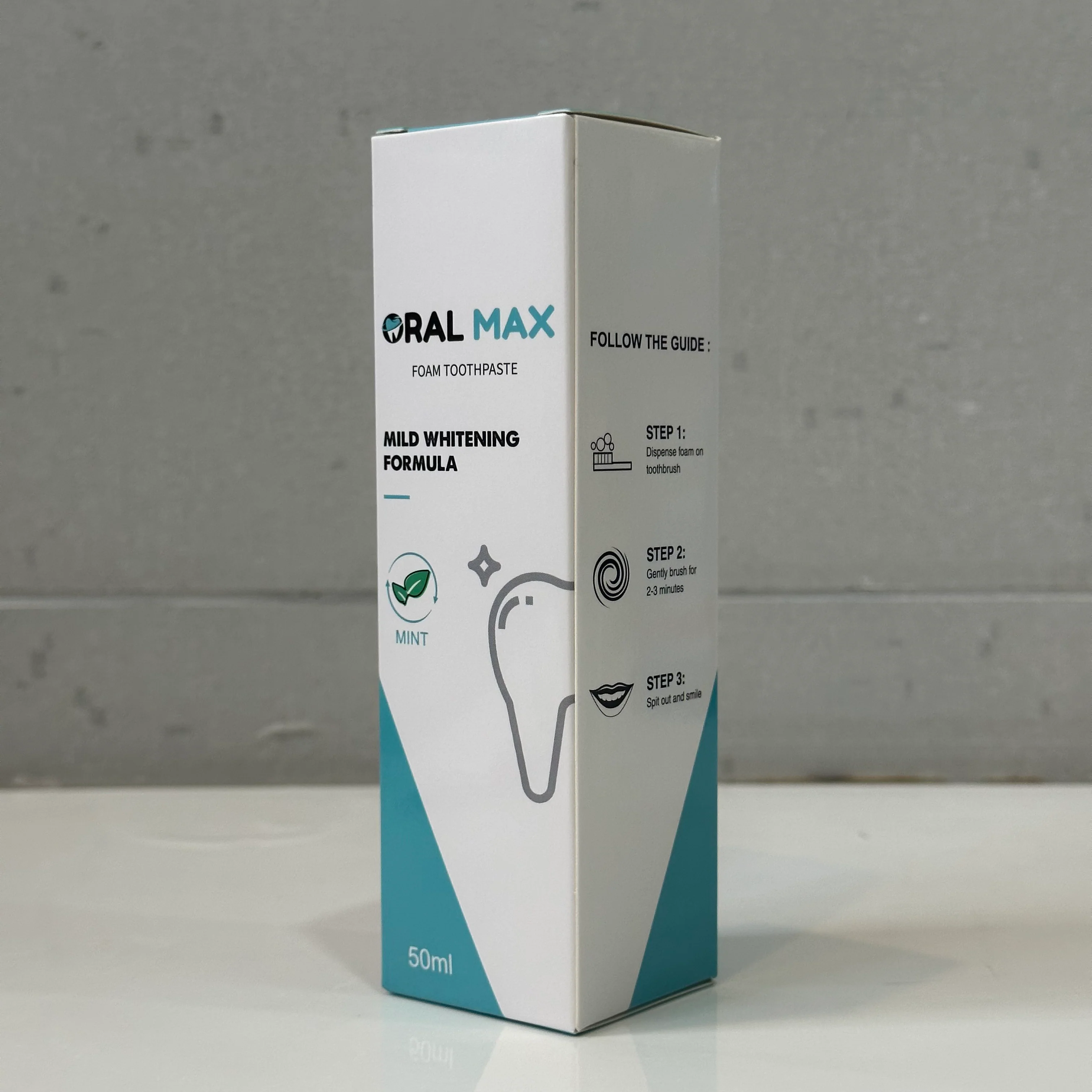 ORAL MAX - Mild Whitening Foam Toothpaste - Image 3