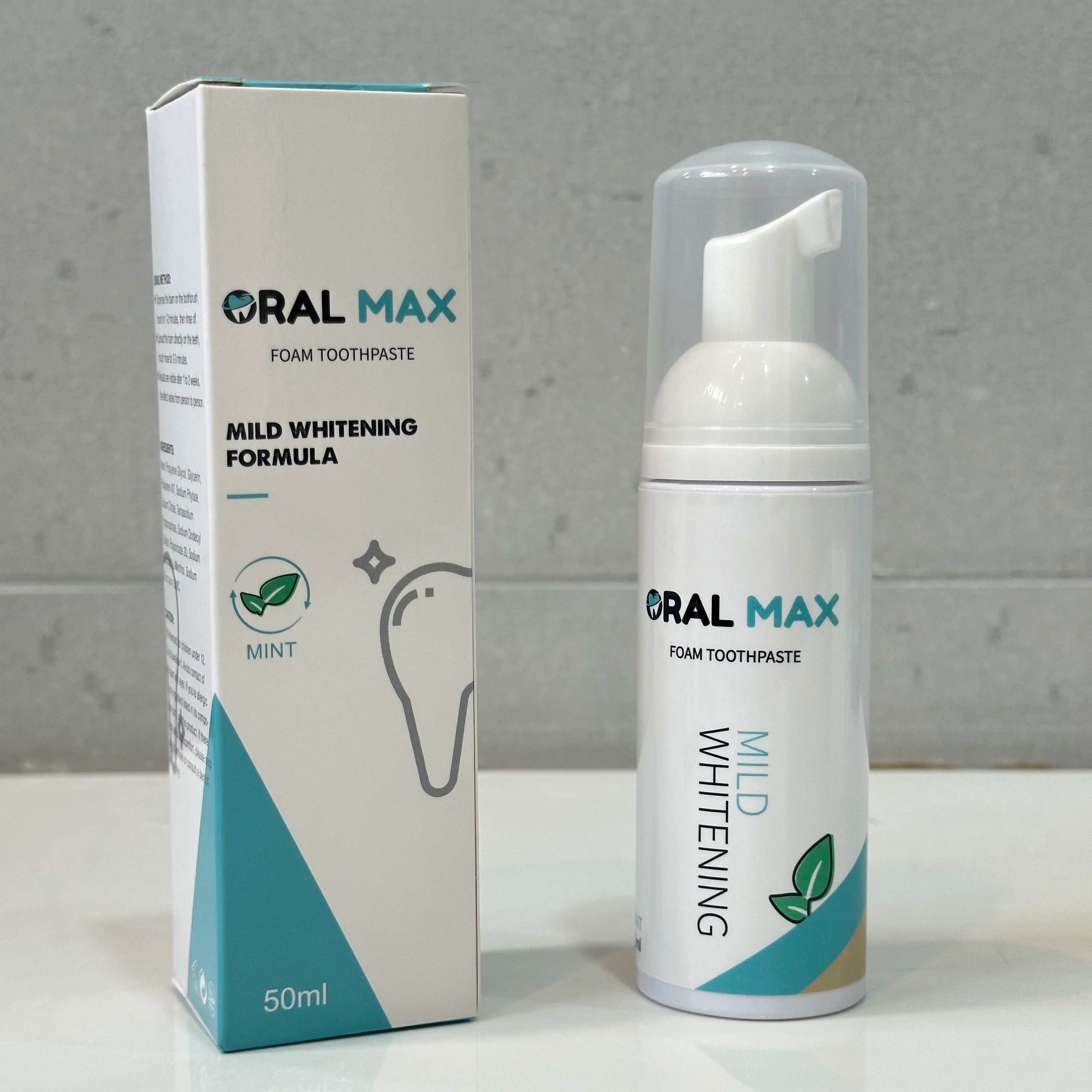 ORAL MAX - Mild Whitening Foam Toothpaste - Image 4