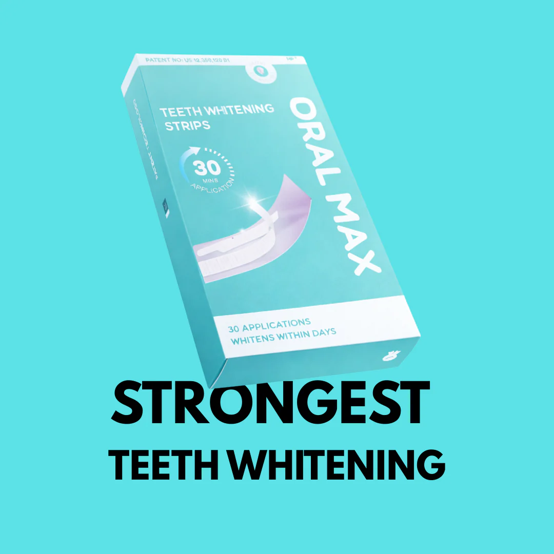ORAL MAX - Teeth Whitening Strips (Ultra Strong Whitening)