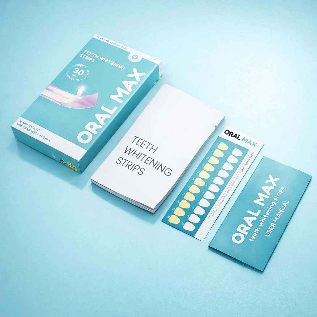 ORAL MAX - Teeth Whitening Strips (Ultra Strong Whitening) - Image 4